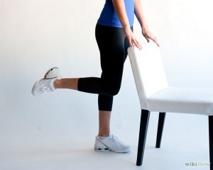 Single leg balance exercise