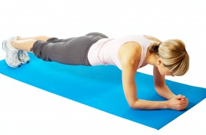 Yoga plank for back pain